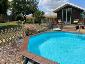 Tiny House avec piscine privative Écologique